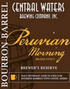 Central Waters Brewing Co. - Peruvian Morning (414)