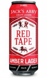 Jack's Abby - Red Tape Amber Lager (4 pack 16oz cans) (4 pack 16oz cans)