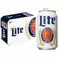 Miller Brewing Co - Miller Lite (12 pack cans) (12 pack cans)